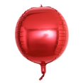 thumbnail image 4 of BalsaCircle 2 Red 4D Round 14" Mylar Foil Plain Balloons Wedding Birthday Decorations, 4 of 4
