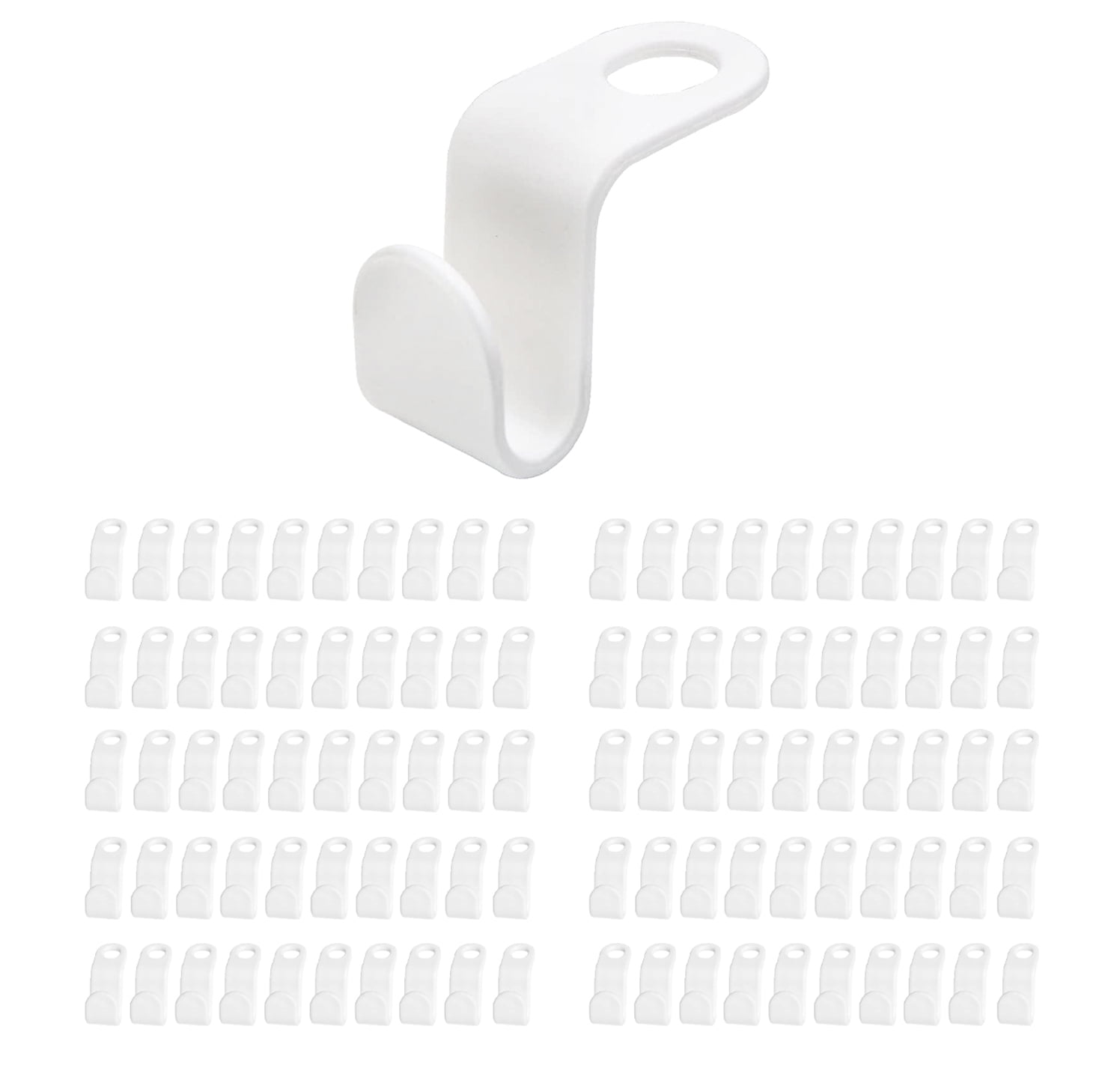 Hanger Connector Hooks 100Pack Clothes Hanger Connector Hooks