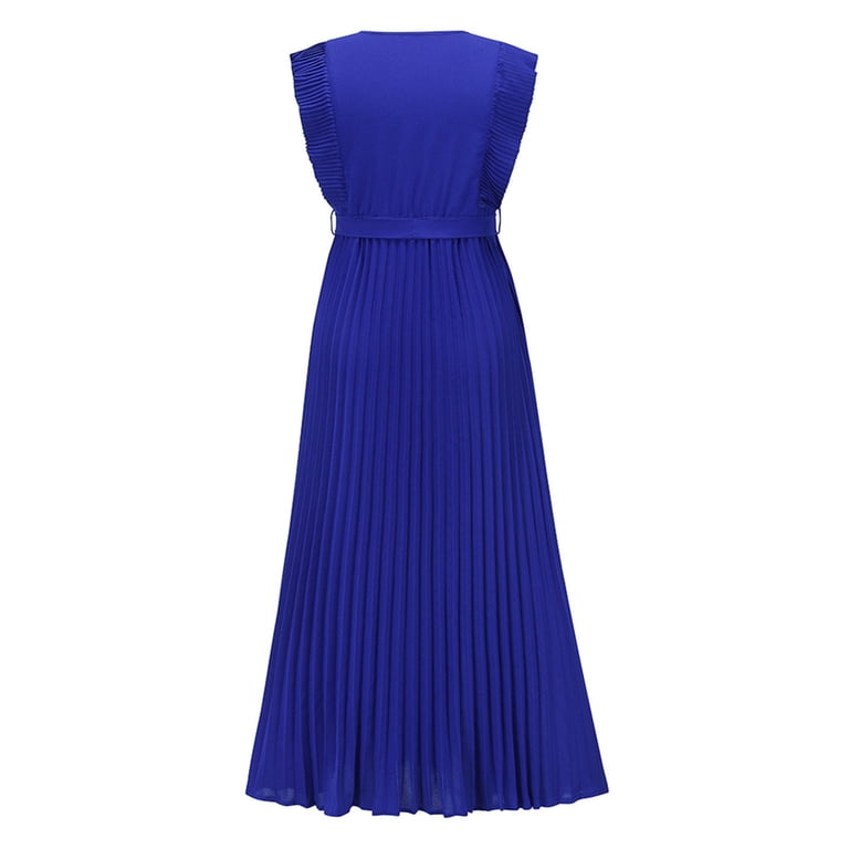 IROINNID Women's Fashionable Elegant Slim Chiffon Comfortable Pleated Dress A-Line Solid Color Dress - Walmart.com IROINNID Women's Fashionable Elegant Slim Chiffon Comfortable Pleated Dress A-Line Solid Color Dress - Walmart.com