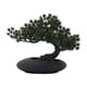 thumbnail image 1 of Bonsái artificial, plantas artificiales, decoración de escritorio, exhibición de interior. Verde oscuro 27x23cm, 1 of 9