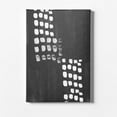 thumbnail image 2 of Epic Graffiti  "Black and White Abstract" by Linda Woods, Giclee Canvas Wall Art 40"x60", 2 of 2