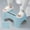 Blue, variant on VANLOFE Toilet Stool Squat Adult, Potty Step Stools with Non-Slip, Toilet Foot Pedal Stool, Stackable Bathroom Shower Stools, 7.87in Height Fits All Toilets