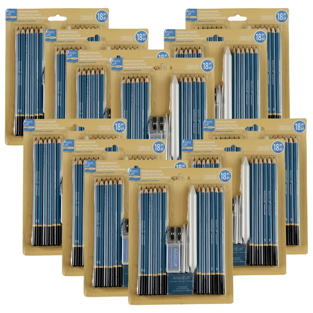 MICHAELS Bulk 12 Pack Sketching & Drawing Set by Artist's Loft