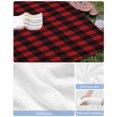 thumbnail image 6 of Rustic Checkered Beach Towels Oversized Super Absorbent, Black Red Buffalo Plaid Lightweight Bath Towel Quick Dry Sets For Bathroom/Pool/Rv Camping/Beach Play/Gym Room/Picnic 30"x60", 6 of 8