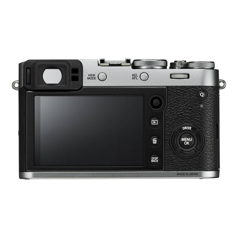 Fujifilm X Series X100F - 24.3 MP APS-C Compact Digital Camera, Wi-Fi,  1080p/60fps, Fujinon, Silver - Walmart.com