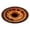 #2B, variant on BZPIZ 24" Christmas Round Rug, 3D Optical Illusion Santa Claus Spiral Staircase Area Rug, Polyester Holiday Floor Mat for Living Room Bedroom Entryway