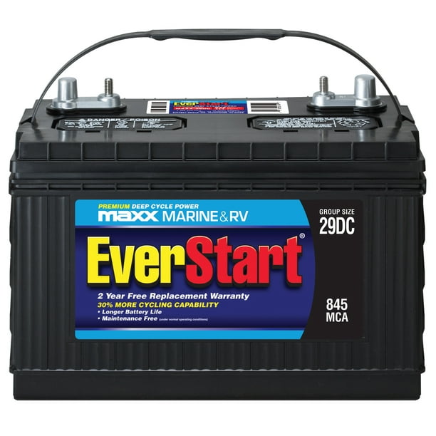 Everstart Maxx Lead Acid Marine And Rv Deep Cycle Battery Group Size