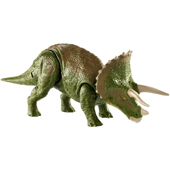 Jurassic World Dino Rivals Dual Attack Triceratops Dinosaur