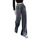thumbnail image 5 of Txlixc Pantalones de terciopelo de piernas anchas para mujeres, pantalones elásticos casuales de cintura alta y ancha Txlixc  moda, 5 of 9