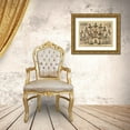 thumbnail image 3 of Vintage Sports 32x25 Gold Ornate Wood Framed with Double Matting Museum Art Print Titled - Representatives of professional baseball in America, 3 of 4
