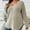 Gray#1, variant on Going Out Tops for Women Viikei Womens Tops Trendy,Fall Tops for Women,Women's Solid Color Long Sleeved Round Neck Pullover Top Black XL