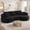 Black, variant on IDEALSOUL 118" Oversized Curved Modular Sectional Sofa, Deep Seat Upholstered Boneless Couch Sofa, Modern Flannel L-Shape Cloud Couch for Living Room, No Assembly Required, Black