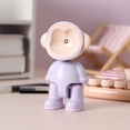 thumbnail image 2 of Cute 3D Monkey LED Night Lights, Pet Monkey Desk Lamps Kawaii Animal Table Lamps Battery Operated Decorative Lamps,Soft Warm Eye-Friendly Glow Cordless Portable Cool to Touch,Light Purple,10x6x5cm, 2 of 9