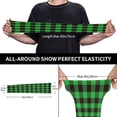 thumbnail image 4 of Balery Buffalo Plaid Green Black Cooling Arm Sleeves for Men & Women – Breathable, Moisture-Wicking Arm Sleeves for Women, Men & Kids, 4 of 8