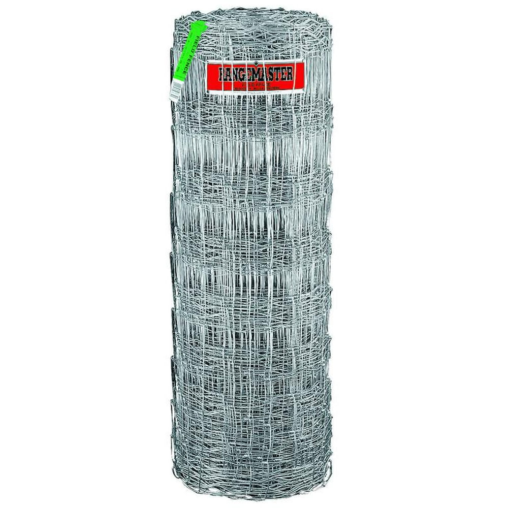 Range Master 6773 Field Fence, 330 ft Roll L 47 in H x 141/2 ga T, 6