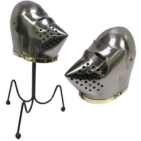 Mini Pig Face Bascinet Desktop Display