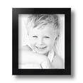 thumbnail image 2 of ArtToFrames 6" x 7" Satin Black Tall Picture Frame, 6x7 inch Black Wood Poster Frame (WOM-1852), 2 of 8