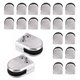 thumbnail image 2 of 20 pcs Stainless Steel Glass Holder Glass Clamp, 2 of 5