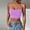 Purple, variant on FRSASU Women's Crop Cami Tops Solid Slim Scoop Neck Spaghetti Strap Basic Yoga Camisole Tank Tops Yellow-A