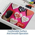 thumbnail image 6 of Valentine's Day Printed Square Gaming Mouse Pad, 8.3x9.8 Inch Non-Slip Rubber Bottom Mousepad for Office and Gaming, 6 of 6