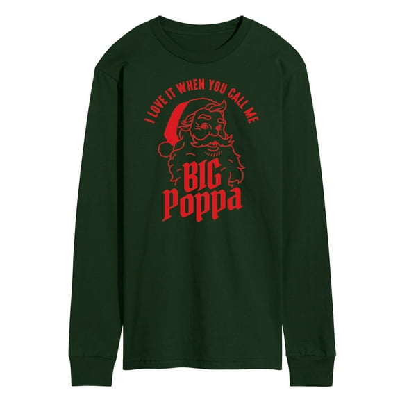 Instant Message - I Love It When You Call Me Big Poppa - Men's Long Sleeve T-Shirt