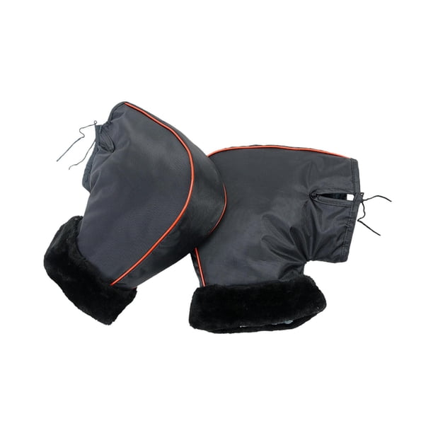 Guantes para manillar de motocicleta, protectores de manos que mantienen las manos calientes 30cmx27cm