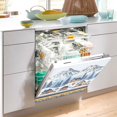 thumbnail image 2 of Yayeee Magnetic Dishwasher Cover for The Front Decoration Home Kitchen Machine Sticker Protector, Winter Village, 2 of 6