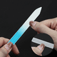 thumbnail image 4 of Juego de 20 limas de uñas profesionales de cristal, Color arcoíris degradado para manicura, para pulir uñas, 4 of 5