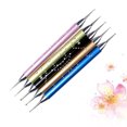 thumbnail image 1 of OULII 5Pcs Shaped Dotting Tools for Ceramic Engraving Random Color, 1 of 8