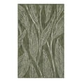 thumbnail image 2 of Unique Loom Outdoor Botanical Collection Area Rug - Leaf (3' 1" x 5' 3" Rectangle Green/Ivory), 2 of 6