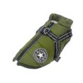 thumbnail image 1 of Large Pet Dog Jacket With Harness Winter Warm Dog Clothes Waterproof, 1 of 4