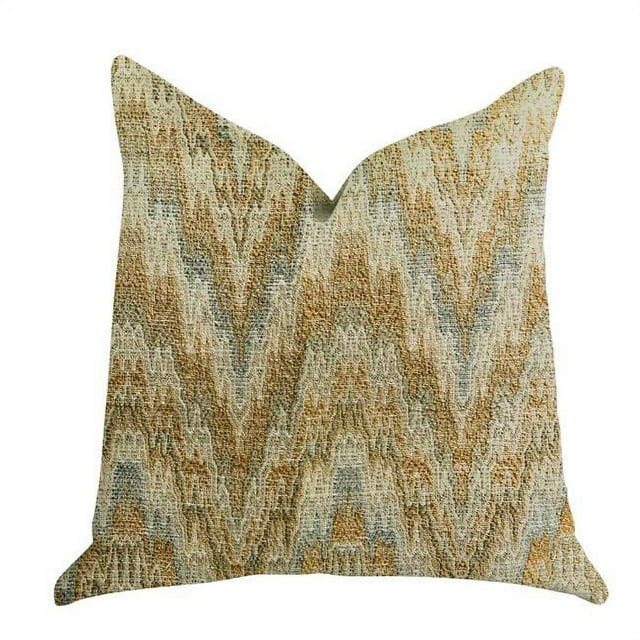 Plutus PBRA1318-2026-DP Designer Ripple Luxury Throw Pillow, 20 x 26 in. Standard