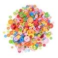 thumbnail image 1 of Miangastore Round Plastic Sewing Buttons Assorted Color 660Pcs 1.6X1.2X1.2In, 1 of 9