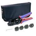 thumbnail image 1 of Juego de herramientas de crimpado HKS Coax Ratchet para cable coaxial RG RF, 1 of 6