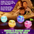thumbnail image 5 of 6 PCS Easter Eggs Toys， Light Up Singing Spinning Top. Easter Basket Stuffers, Hunt Party Favors, Goodie Bag Fillers for 3-12 Boys Girls, 5 of 9