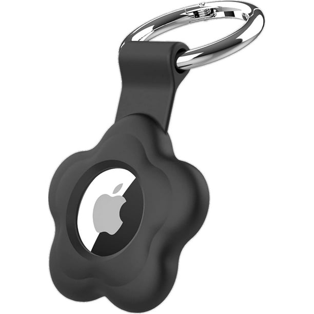 AirTag Holder Secure AirTag Case with Key Ring , Shock Resistant and