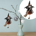 thumbnail image 2 of PYPESEEWY Halloween Hanging Tree Ornaments,Pumpkin/Ghost/Witch/Black Cat Pendant Halloween Hanging Ghost Decoration for Home Indoor/Outdoor Party Supplies Decor Halloween Decorations, 2 of 5