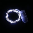 thumbnail image 3 of Guirnalda de luces LED de alambre de cobre, mini guirnalda de 1 m y 2 m con pilas CR2032, para árbol de Navidad, boda, fiesta, regalo, decoración, 3 of 5
