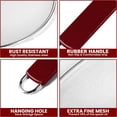 thumbnail image 2 of 13 inch Splatter Screen for Cooking with Thermo Plastic Rubber Handle, 2 of 7