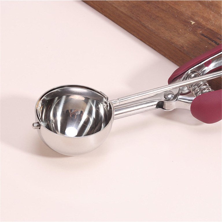 Dropship 3pcs Cookie Scoop Set, Stainless Steel Ice Cream Scooper