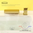 thumbnail image 5 of 8 in. Widespread Single Handle Bathroom Faucet with cUPC Hose in Brushed Gold, 5 of 9