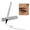 Brown, variant on RUBY VIBE CO PrecisionQuill Ultra Fine Liquid Eyeliner, Waterproof Smudge-Resistant Eyeliner Pen, Black