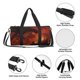 thumbnail image 4 of Fotbe Fiery Dragons Castle Attack Bolsa Deportiva de Lona Plegable con Estampado, Bolsa de Gimnasio con Bolsillo Seco/Húmedo, Bolsa de Viaje Ultraligera de Gran Capacidad, 4 of 6