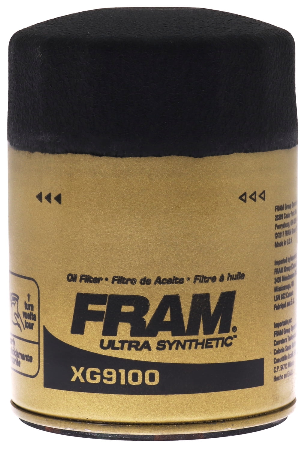 (6 pack) FRAM Ultra Synthetic Oil Filter, XG9100, 20K mile Replacement Filter for Select Vehicles