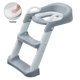 thumbnail image 1 of Asiento De Inodoro Para Aprender A Ir Al Baño con escalón, taburete, manijas de escalera, orinal para niños, asiento con cojín suave para niños y niñas, 1 of 7