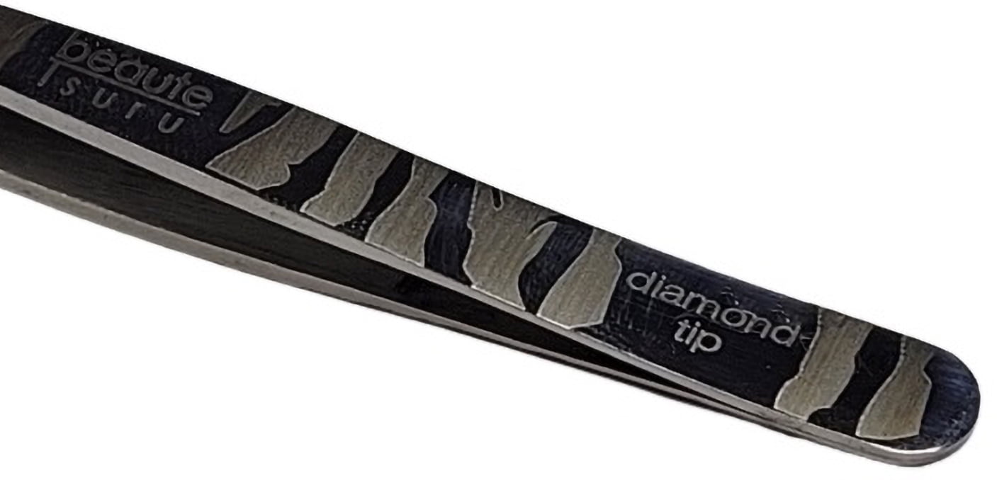 Professional Diamond Tip Eyebrow Tweezers