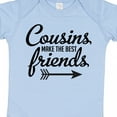 thumbnail image 4 of Inktastic Cousins Make the Best Friends with Arrow Boys or Girls Baby Bodysuit, 4 of 5