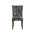 thumbnail image 2 of Weston Home Ayana Print Parsons Dining Side Chairs, Set of 2, Brown Leaf Print, 2 of 6