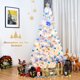 thumbnail image 3 of Árbol de Navidad Costway pino 225 cm 1346 puntas metal, 3 of 5