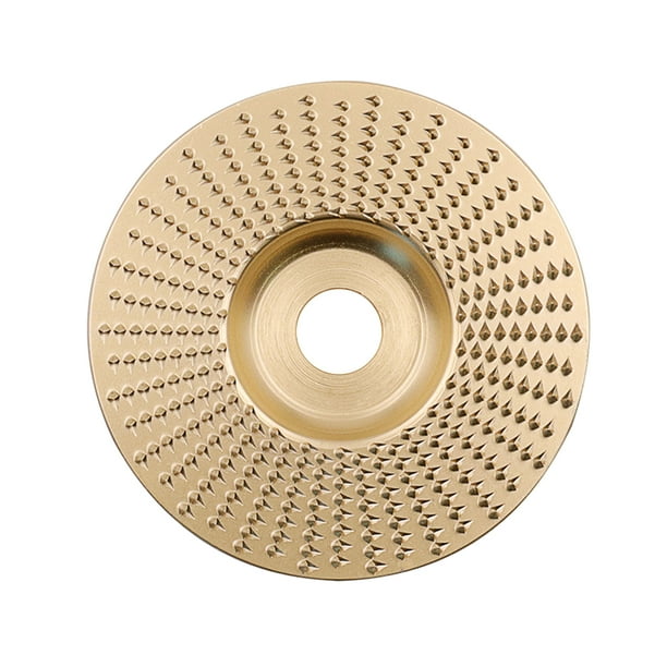Madera de Taller de Madera de 4 Pulgadas para Molinillo de Ángulo con una rueda de molinería de moliDa de moliDa de forma de madera de 5/8 de pulgada